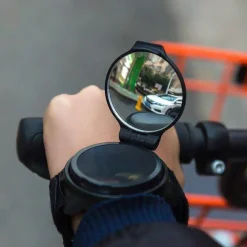 Wilderness Haven Fahrräder & Verkehr|Outdoor-Artikel-Fahrrad-Armbandspiegel – verstellbarer Rückspiegel