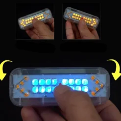 Decor Fahrräder & Verkehr-Fahrradhelm Solar Rücklicht - Wiederaufladbares LED Sicherheitslicht