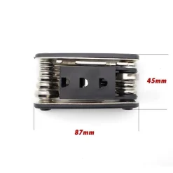 Roam Ready Fahrräder & Verkehr|Outdoor-Artikel-Fahrradreparaturwerkzeug 15-in-1 – Multifunktionales Taschen-Wartungsset