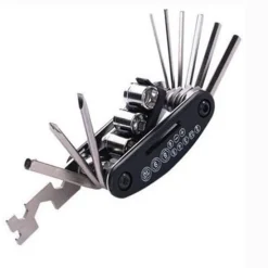 Roam Ready Fahrräder & Verkehr|Outdoor-Artikel-Fahrradreparaturwerkzeug 15-in-1 – Multifunktionales Taschen-Wartungsset