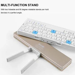 Trail Tech Outdoor-Artikel|Outdoor-Gadgets-Faltbare Bluetooth-Tastatur – Kabellose, tragbare Tipplösung für mehrere Geräte