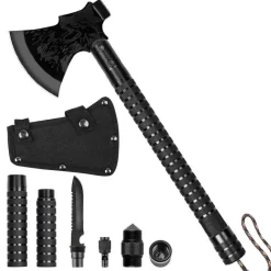 The Outdoor Vault Camping-Werkzeuge|Heimwerkzeuge-Faltbare Campingaxt – Multifunktionswerkzeug fürs Überleben