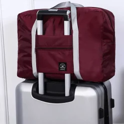 Decor Taschen & Geldbörsen-Faltbare Handgepäck-Reisetasche – Aufbewahrungstasche mit großem Fassungsvermögen