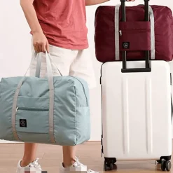 Decor Taschen & Geldbörsen-Faltbare Handgepäck-Reisetasche – Aufbewahrungstasche mit großem Fassungsvermögen