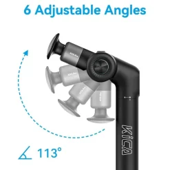 The Relaxation Nook Massageprodukte|Gesundheits-Gadgets-Faltbare Massagepistole – Profi-Set mit Tiefengewebe-Heizmassagegerät