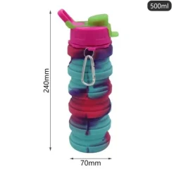 Gear Up u0026 Go Outdoor-Gadgets|Outdoor-Artikel-Faltbare Reisewasserflasche – Tragbare Trinklösung