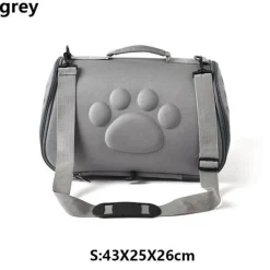 Furendo Haustierzubehör|Reinigungswerkzeuge Für Haustiere-Faltbare Tragetasche für Haustiere – Atmungsaktive Reisetasche für Katzen und Hunde