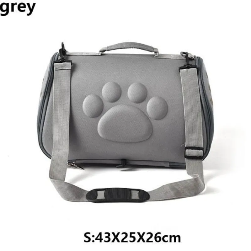 Furendo Haustierzubehör|Reinigungswerkzeuge Für Haustiere-Faltbare Tragetasche für Haustiere – Atmungsaktive Reisetasche für Katzen und Hunde