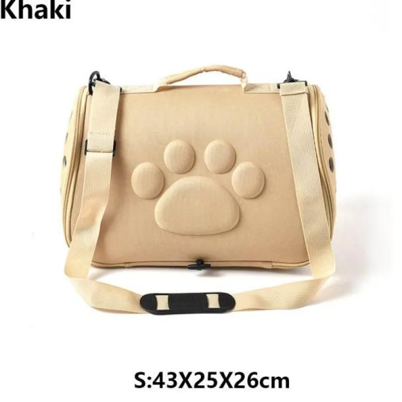 Furendo Haustierzubehör|Reinigungswerkzeuge Für Haustiere-Faltbare Tragetasche für Haustiere – Atmungsaktive Reisetasche für Katzen und Hunde