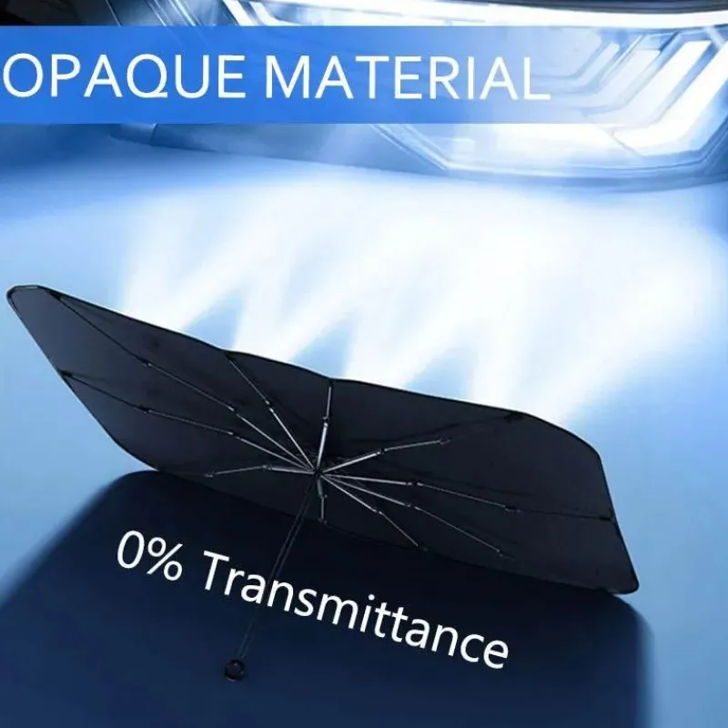 Wild u0026 Free Gear Autozubehör|Automobilindustrie-Faltbarer Auto-Windschutzscheiben-Regenschirm – Sonnenschutz zum Schutz des Fahrzeugs
