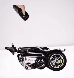 The Relaxation Nook Mobilitäts- Und Support-Tools|Gesundheits-Gadgets-Faltbarer Elektrorollstuhl – Intelligente Mobilitätshilfe mit Fernbedienung