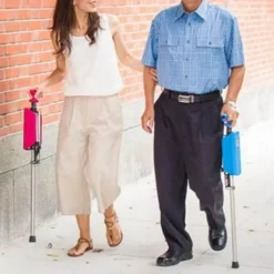 The Relaxation Nook Mobilitäts- Und Support-Tools|Gesundheits-Gadgets-Faltbarer Gehstuhl – Tragbare Mobilitätshilfe für Senioren