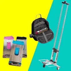 Roam Ready Outdoor-Artikel|Outdoor-Gadgets-Faltbarer Handwagen - Tragbarer Mehrzweckwagen