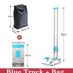 Roam Ready Outdoor-Artikel|Outdoor-Gadgets-Faltbarer Handwagen - Tragbarer Mehrzweckwagen