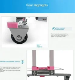 Roam Ready Outdoor-Artikel|Outdoor-Gadgets-Faltbarer Handwagen - Tragbarer Mehrzweckwagen