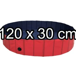 Decor Haustierzubehör-Faltbarer Haustier-Badepool - Tragbarer Hunde- und Katzenpool