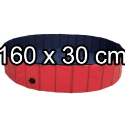 Decor Haustierzubehör-Faltbarer Haustier-Badepool - Tragbarer Hunde- und Katzenpool