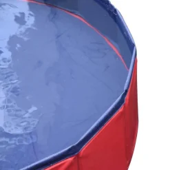 Decor Haustierzubehör-Faltbarer Haustier-Badepool - Tragbarer Hunde- und Katzenpool