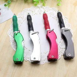 The Outdoor Vault Camping-Werkzeuge|Outdoor-Gadgets-Faltbarer 4-in-1-Reise-Schlüsselanhänger – Unverzichtbares Camping-Werkzeug