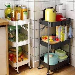 Space Savvy Küche & Esszimmer-Faltbarer Küchen-Organizer – einfache Aufbewahrungslösung