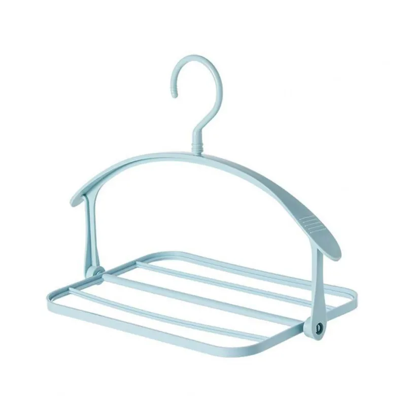 Comfort u0026 Style Gadgets Für Zuhause-Faltbarer 4-lagiger Kleiderbügel – platzsparender Kleider-Organizer