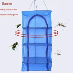 Trail u0026 Beyond Camping Im Freien|Outdoor-Artikel-Faltbarer mehrschichtiger Fischernetzständer - Outdoor-Angelausrüstung