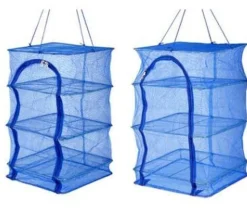 Trail u0026 Beyond Camping Im Freien|Outdoor-Artikel-Faltbarer mehrschichtiger Fischernetzständer - Outdoor-Angelausrüstung