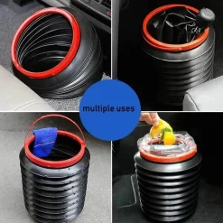 Comfort u0026 Style Autozubehör|Automobilindustrie-Faltbarer Mülleimer – Tragbare Lösung zur Abfallaufbewahrung