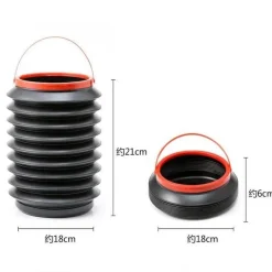 Comfort u0026 Style Autozubehör|Automobilindustrie-Faltbarer Mülleimer – Tragbare Lösung zur Abfallaufbewahrung