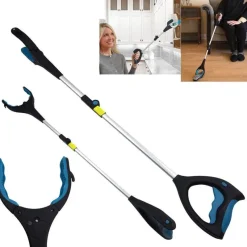 Roam Ready Mobilitäts- Und Support-Tools|Heimwerkzeuge-Faltbarer Müllgreifer – rotierendes Abfallgreifwerkzeug mit langem Griff