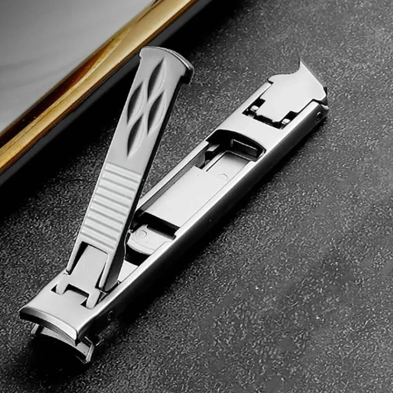 PureGlow Männerpflege|Frauenpflege-Faltbarer Nagelknipser aus Edelstahl – 3-in-1-Pflegewerkzeug