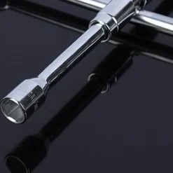 Cozy Living Autozubehör|Automobilindustrie-Faltbarer Radmutternschlüssel – Tragbares Werkzeug zum Reifenwechseln