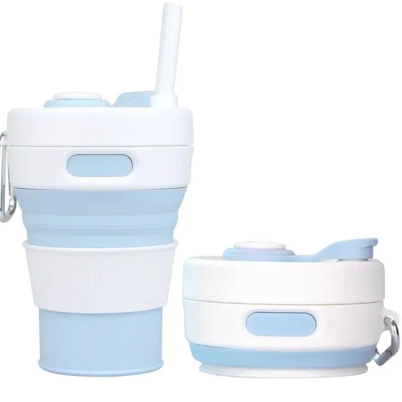 Trail Tech Camping-Werkzeuge|Outdoor-Artikel-Faltbarer Reisebecher – Umweltfreundliches, wiederverwendbares Trinkgeschirr für unterwegs