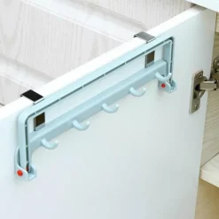 Tranquil Waters Badezimmer|Küche & Esszimmer-Faltbarer Schrank-Organizer-Aufhänger – platzsparende Aufbewahrungslösung