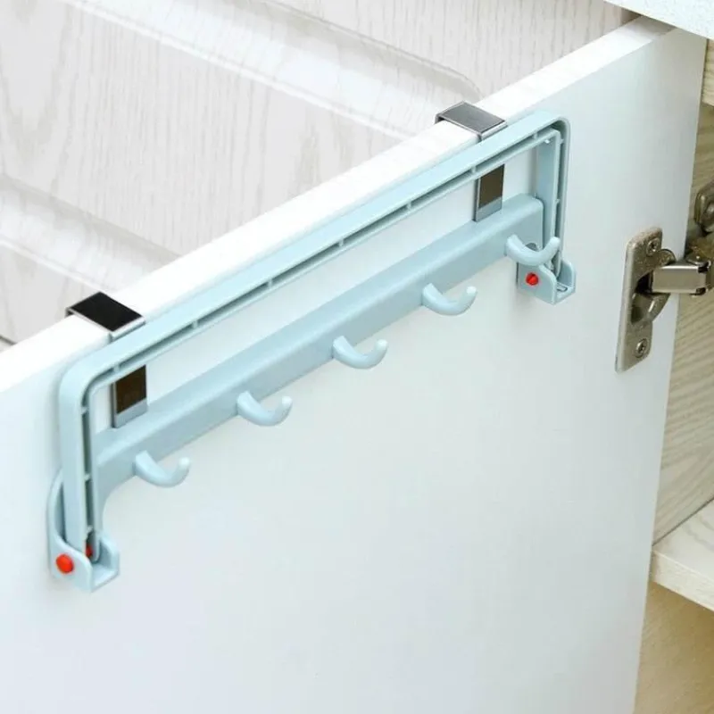 Tranquil Waters Badezimmer|Küche & Esszimmer-Faltbarer Schrank-Organizer-Aufhänger – platzsparende Aufbewahrungslösung