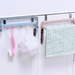 Tranquil Waters Badezimmer|Küche & Esszimmer-Faltbarer Schrank-Organizer-Aufhänger – platzsparende Aufbewahrungslösung