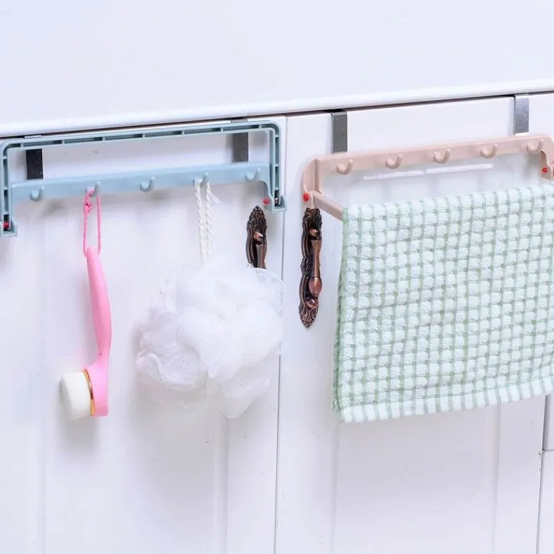 Tranquil Waters Badezimmer|Küche & Esszimmer-Faltbarer Schrank-Organizer-Aufhänger – platzsparende Aufbewahrungslösung