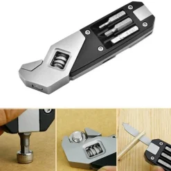 The Decor Haven Fahrräder & Verkehr|Camping Im Freien-Faltbarer Schraubenschlüssel-Werkzeugsatz aus Edelstahl – Pro Expert Mechanic Tools