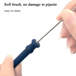 Little Nest Küche & Esszimmer-Faltbarer Silikon-Strohhalm – wiederverwendbarer, umweltfreundlicher Trinkhalm