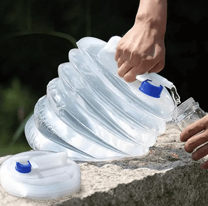 Gear Up u0026 Go Camping-Werkzeuge|Outdoor-Gadgets-Faltbarer Wasserbehälter - Tragbarer Vorratstank für den Außenbereich