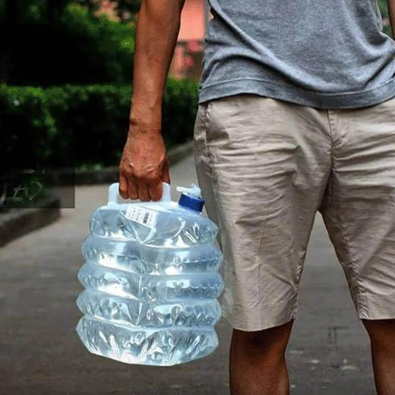 Gear Up u0026 Go Camping-Werkzeuge|Outdoor-Gadgets-Faltbarer Wasserbehälter - Tragbarer Vorratstank für den Außenbereich