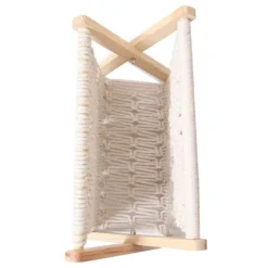 Cozy Living Wohndeko|Möbel-Faltbarer Zeitschriftenhalter aus Baumwolle – Aufbewahrungsbox für das Homeoffice