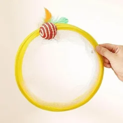 TailTrend Haustierspielzeug-Faltbares Katzentunnelspielzeug – Interaktiver Spielkanal für spannenden Katzenspaß