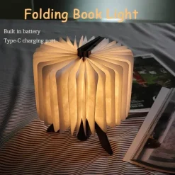 Willow u0026 Whim Beleuchtung-Faltbares LED-Buchlicht – kompakte dekorative Leselampe