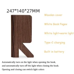 Willow u0026 Whim Beleuchtung-Faltbares LED-Buchlicht – kompakte dekorative Leselampe