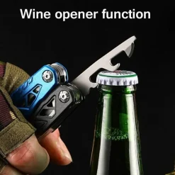 The Decor Haven Camping Im Freien|Outdoor & Garten-Faltbares Schraubendreher-Set – Kompaktes Survival-Werkzeugset