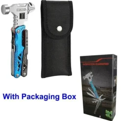 The Decor Haven Camping Im Freien|Outdoor & Garten-Faltbares Schraubendreher-Set – Kompaktes Survival-Werkzeugset