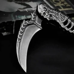 The Outdoor Vault Camping-Werkzeuge|Camping Im Freien-Faltbares taktisches Totenkopfmesser – Kompaktes EDC-Werkzeug