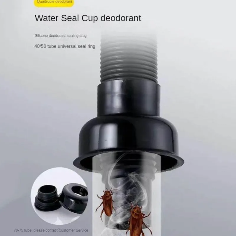 Tranquil Waters Badezimmer|Küche & Esszimmer-Faltbares Universal-Abflussrohr – einfach zu installierendes Sanitärzubehör