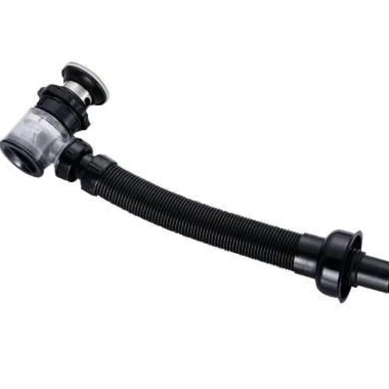 Tranquil Waters Badezimmer|Küche & Esszimmer-Faltbares Universal-Abflussrohr – einfach zu installierendes Sanitärzubehör